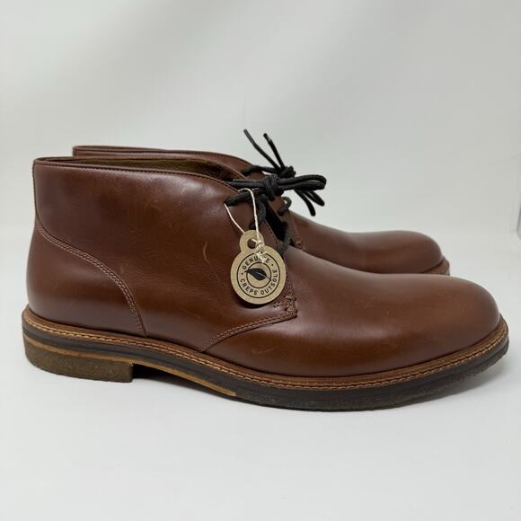 Johnston & Murphy Chukka Boots Mens Size 11.5 Brown Crêpe Sheepskin MRSP $175 main image 7